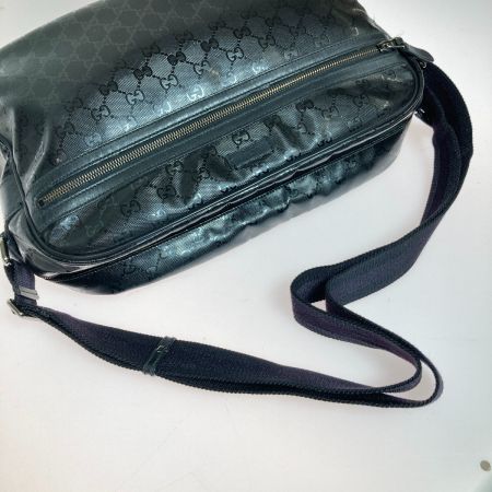  GUCCI グッチ GGインプリメ ショルダーバッグ 211107 ブラック