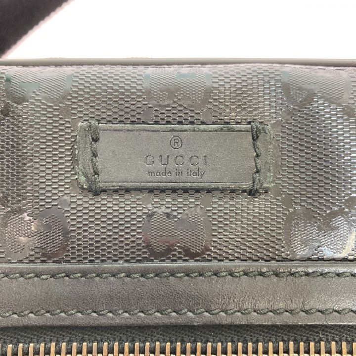 未使用級 GUCCI グッチ 211107 ショルダーバッグ GG インプリメ GUCCI グッチ GGインプリメ ショルダーバッグ 211107 ブラック