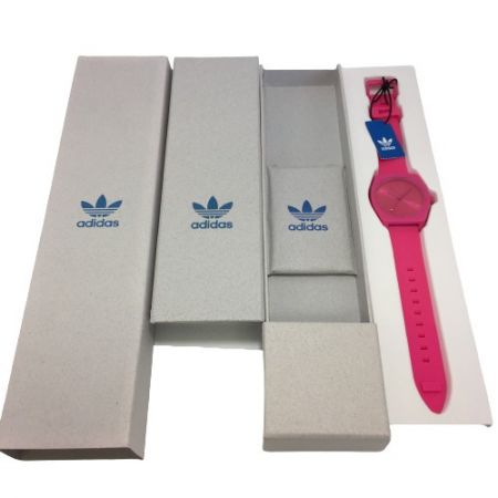  adidas アディダス CL4750 Process SP1 ショックピンク クォーツ 腕時計 付属品完備 965
