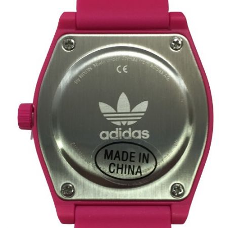  adidas アディダス CL4750 Process SP1 ショックピンク クォーツ 腕時計 付属品完備 965