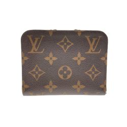◎◎ LOUIS VUITTON ルイヴィトン モノグラム ポルトモネ・アンソリット イヴォワール M66703 ホワイト コインケース 小銭入れ Cランク