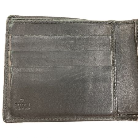  GUCCI グッチ 2つ折り財布 146223 ブラック