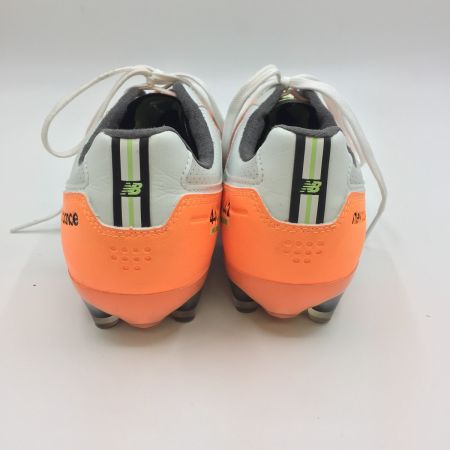  NEW BALANCE ニュー・バランス 442 PRO HG ウィズ：D ホワイト×オレンジ　サイズ26.5ｃｍ サッカースパイク　中古品