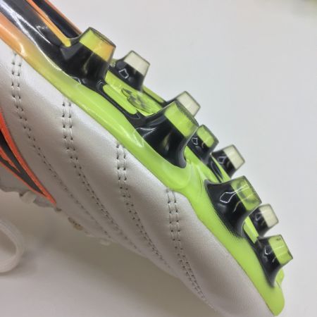  NEW BALANCE ニュー・バランス 442 PRO HG ウィズ：D ホワイト×オレンジ　サイズ26.5ｃｍ サッカースパイク　中古品