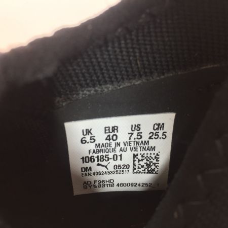  PUMA プーマ サッカースパイク　25.5cm 106185-01 ブラック 中古品　美品　箱なし