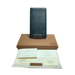 ◎◎ LOUIS VUITTON ルイヴィトン エピ ポルトカルト・クレディ ノワール M63212 ブラック 長札入れ 長財布 Bランク