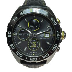 ◎◎ TAG HEUER タグホイヤー フォーミュラ1 キャリバー16 クロノグラフ CAZ201B アイルトン セナ スペシャルエディション Aランク