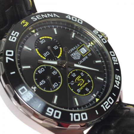  TAG HEUER タグホイヤー フォーミュラ1 キャリバー16 クロノグラフ CAZ201B アイルトン セナ スペシャルエディション