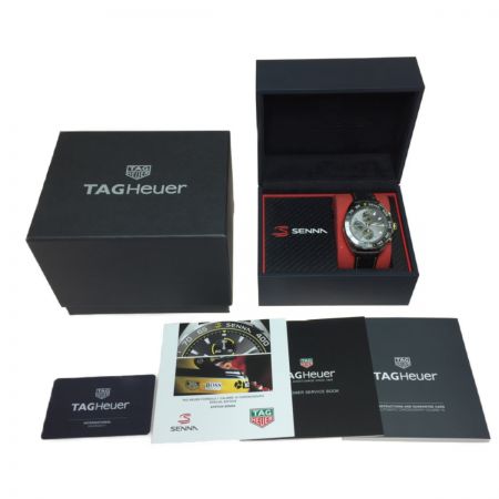  TAG HEUER タグホイヤー フォーミュラ1 キャリバー16 クロノグラフ CAZ201B アイルトン セナ スペシャルエディション