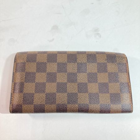  LOUIS VUITTON ルイヴィトン ダミエ ポシェット・ポルト・モネ・クレディ N61725 長財布