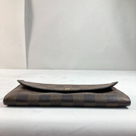  LOUIS VUITTON ルイヴィトン ダミエ ポシェット・ポルト・モネ・クレディ N61725 長財布