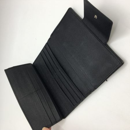  BVLGARI ブルガリ 3つ折り長財布 20401 ブラック