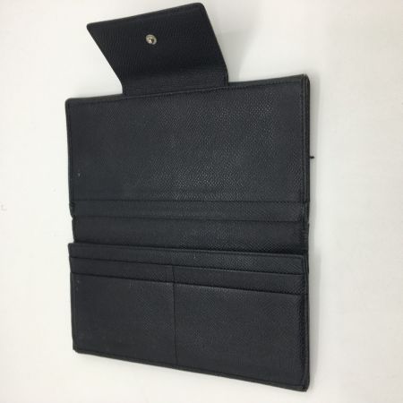  BVLGARI ブルガリ 3つ折り長財布 20401 ブラック