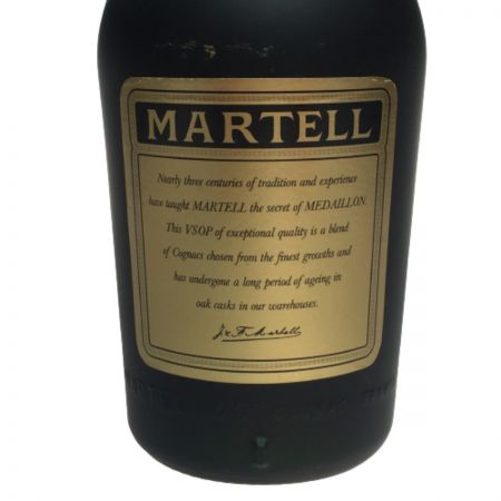  MARTELL マーテル V.S.O.P MEDAILLON メダリオン コニャック ブランデー 700ml 40% 箱無 未開栓