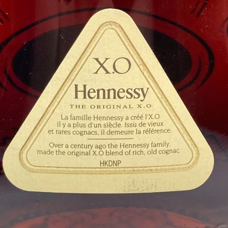  Hennessy ヘネシー 700ml 40% XO クリアボトル 未開栓