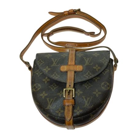  LOUIS VUITTON ルイヴィトン モノグラム シャンティー ショルダーバッグ M51233 ブラウン