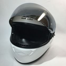◎◎ KABUTO KAMUI3 カムイ3 パールホワイト フルフェイスヘルメット パールホワイト Mサイズ 頭囲57-58cm  Cランク