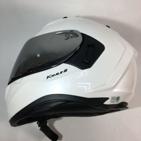  KABUTO KAMUI3 カムイ3 パールホワイト フルフェイスヘルメット パールホワイト Mサイズ 頭囲57-58cm 