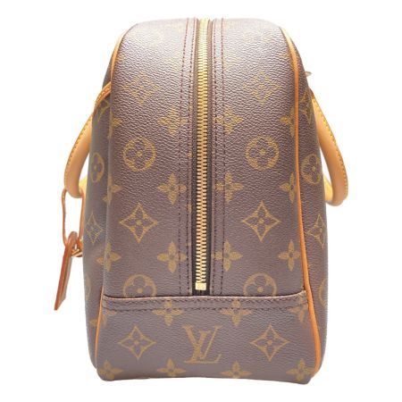  LOUIS VUITTON ルイヴィトン モノグラム ボーリング・ヴァニティ M47270 ブラウン ハンドバッグ ドーヴィル