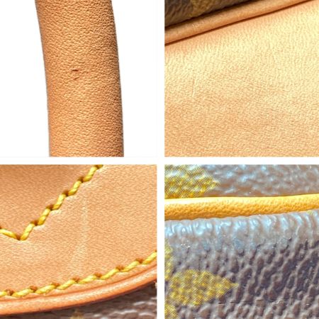  LOUIS VUITTON ルイヴィトン モノグラム ボーリング・ヴァニティ M47270 ブラウン ハンドバッグ ドーヴィル