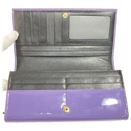 Vivienne Westwood ヴィヴィアン・ウエストウッド 長財布 バイオレット x ゴールド x ブラック