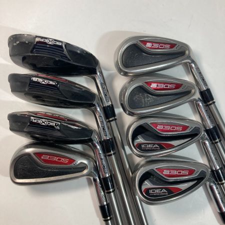  ADAMS GOLF IDEA A30S ハイブリッド 3-9.P 8本 アイアンセット PROLAUNCH PLATINUM R 