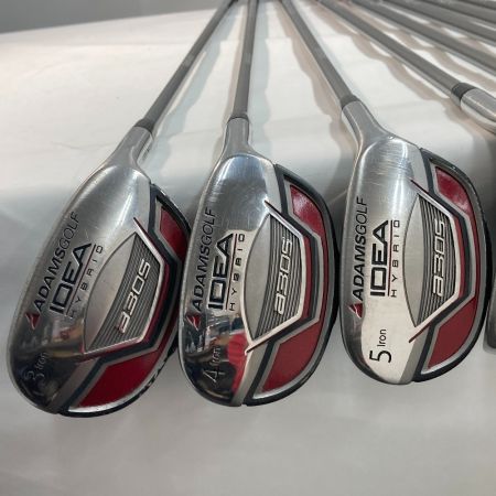 ADAMS GOLF IDEA A30S ハイブリッド 3-9.P 8本 アイアンセット PROLAUNCH PLATINUM R 