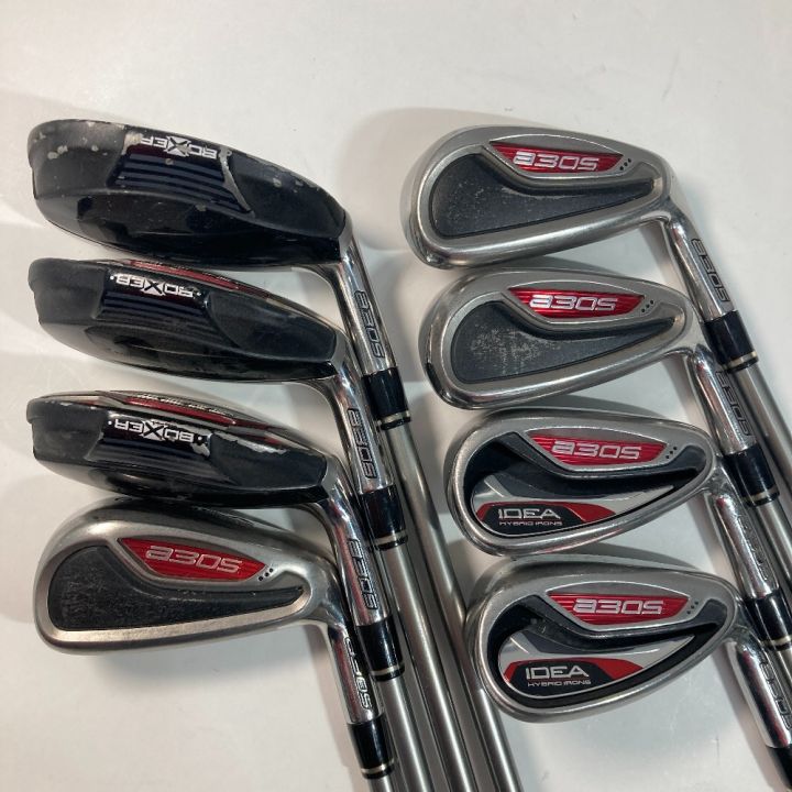 ADAMS GOLF IDEA A30S ハイブリッド 3-9.P 8本 アイアンセット PROLAUNCH PLATINUM R  ｜中古｜なんでもリサイクルビッグバン