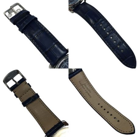  Zeppelin ツェッペリン 7646-3 100周年記念モデル クォーツ ネイビー 7646-3 メンズ 腕時計 本体のみ