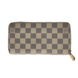 ◎◎ LOUIS VUITTON ルイヴィトン ダミエ・アズール ジッピーウォレット N60019 長財布 ファスナー破損 ジャンク Dランク