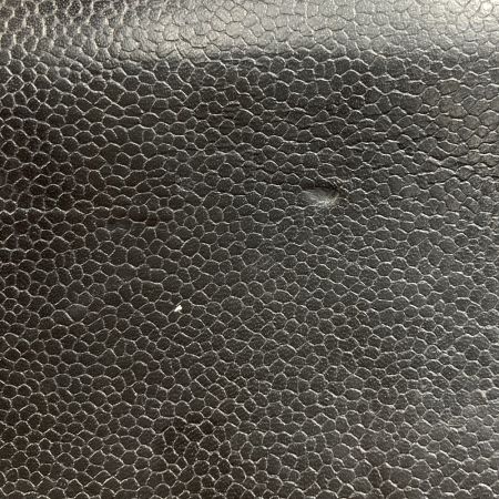  CHANEL シャネル 長財布 ブラック x ゴールド がま口