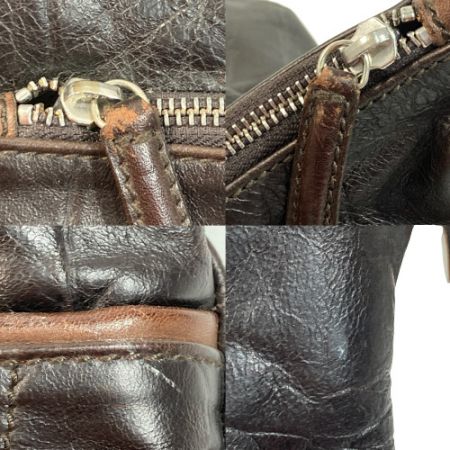  Daniel&Bob 2wayバッグ ダークブラウン ハンドバッグ ショルダーバッグ 