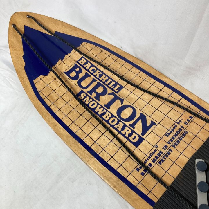 BURTON バートン BACKHILL バックヒル 1980年代 ビンテージ スノーボード 133cm 現状品｜中古｜なんでもリサイクルビッグバン