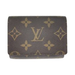 ◎◎ LOUIS VUITTON ルイヴィトン モノグラム アンヴェロップ・カルト ドゥ ヴィジット M62920 名刺入れ Bランク