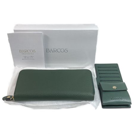 ポケット BARCOS - BARCOS 長財布 新品未使用 カードケース&コイン