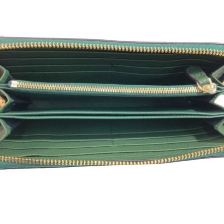  BARCOS GLウォレット ラウンド型財布 チルコロR BTV338 グリーン 長財布 コインケース カードケース