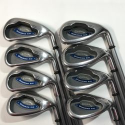 ◎◎ Callaway キャロウェイ Steelhead スチールヘッド X-16 5-9.P.A.S 8本 アイアンセット JV 75i S Cランク