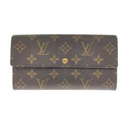 ◎◎ LOUIS VUITTON ルイヴィトン モノグラム ポシェット・ポルト モネ クレディ M61725 長財布 Bランク