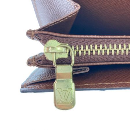  LOUIS VUITTON ルイヴィトン モノグラム ポシェット・ポルト モネ クレディ M61725 長財布