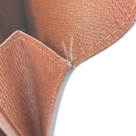  LOUIS VUITTON ルイヴィトン モノグラム ポシェット・ポルト モネ クレディ M61725 長財布