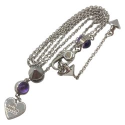 ◎◎ GUCCI グッチ ハートモチーフ ネックレス シルバー925 325871 Cランク