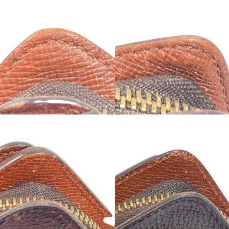  LOUIS VUITTON ルイヴィトン モノグラム コンパクトジップ M61667 ラウンドファスナー 二つ折り財布 レディース