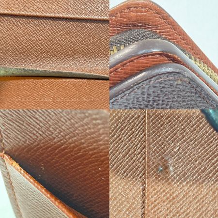  LOUIS VUITTON ルイヴィトン モノグラム コンパクトジップ M61667 ラウンドファスナー 二つ折り財布 レディース