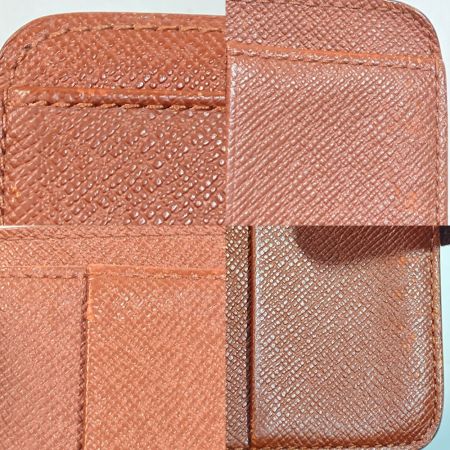  LOUIS VUITTON ルイヴィトン モノグラム コンパクトジップ M61667 ラウンドファスナー 二つ折り財布 レディース