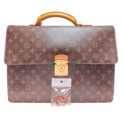 ◎◎ LOUIS VUITTON ルイヴィトン モノグラム ロブスト1 M53027 ブラウン 書類かばん ビジネスバッグ ブリーフケース Bランク