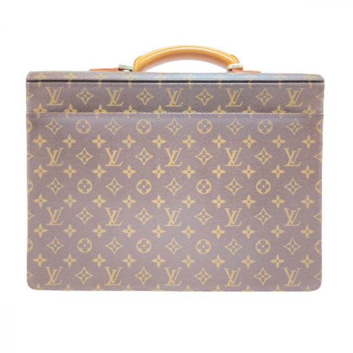 LOUIS VUITTON ルイヴィトン モノグラム ロブスト1 M53027 ブラウン 書類かばん ビジネスバッグ  ブリーフケース｜中古｜なんでもリサイクルビッグバン