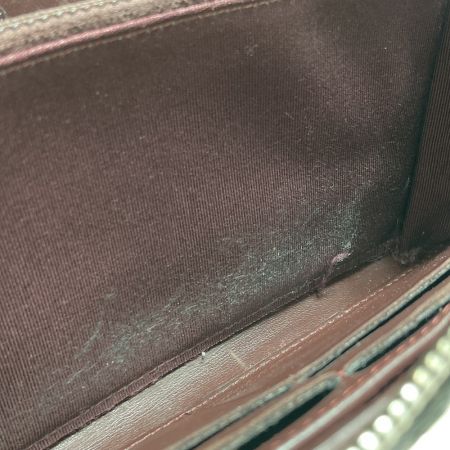  CHANEL シャネル マトラッセ 長財布 ブラック x シルバー x ブラウン ラウンドファスナー