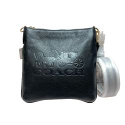 ◎◎ COACH コーチ ショルダーバッグ 1897 ブラック x ゴールド Aランク