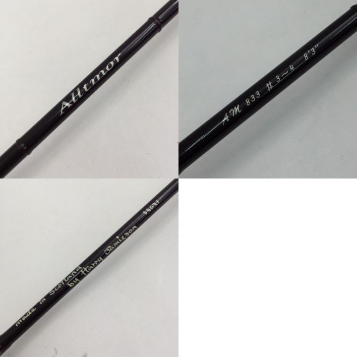 DAIWA ダイワ アルトモア AM 833 #3-4 フライロッド ハリー・ジェーミソン 英国製カーボンロッド｜中古｜なんでもリサイクルビッグバン