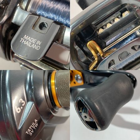  DAIWA ダイワ TATULA タトゥーラ SV TW 6.3R 右巻き 00613674 ベイトリール